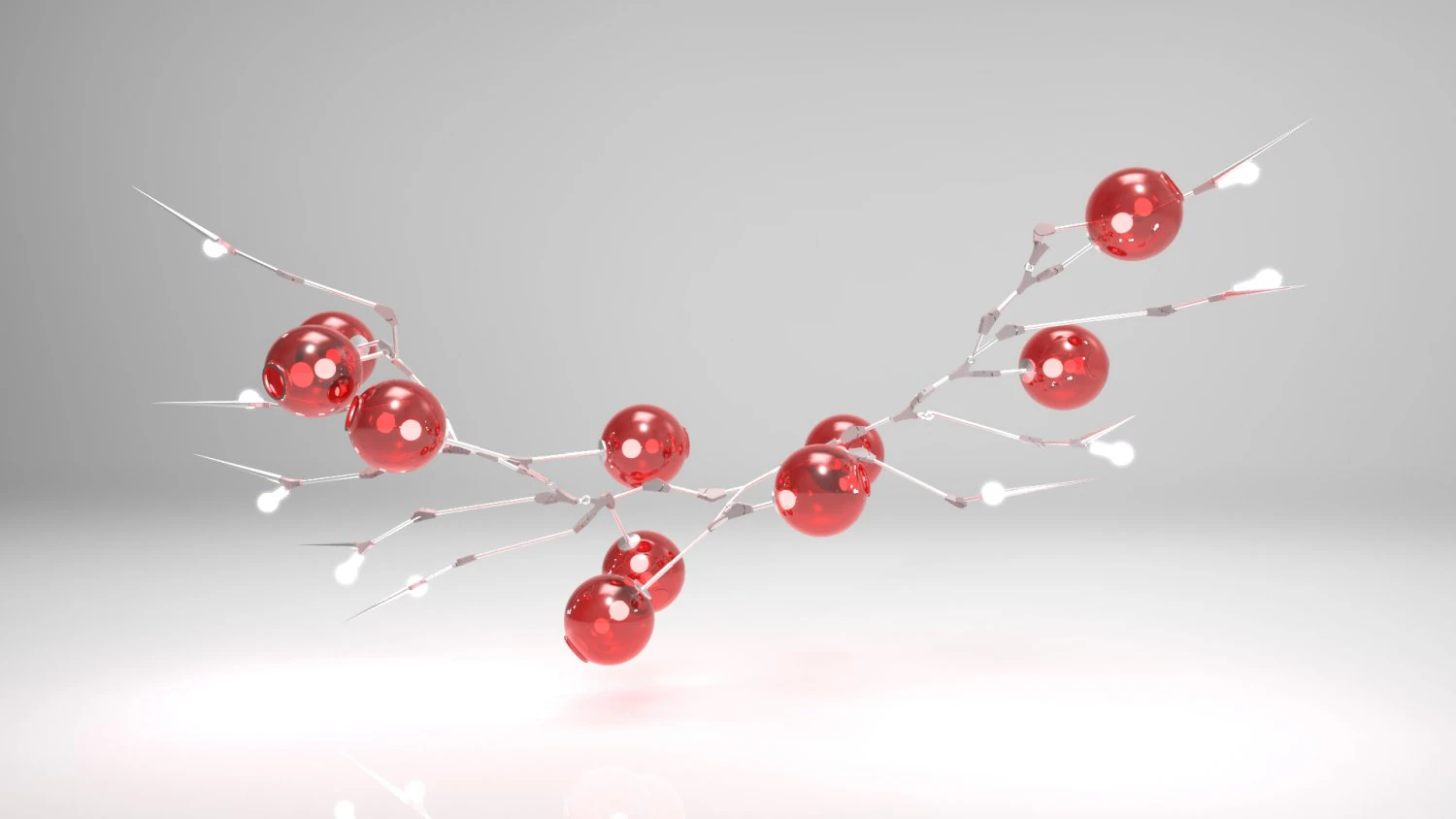 lampada con punte Modello 3D .c4d .max .obj .3ds .fbx .stl .blend 