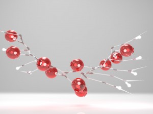lamp with spikes 3D Model