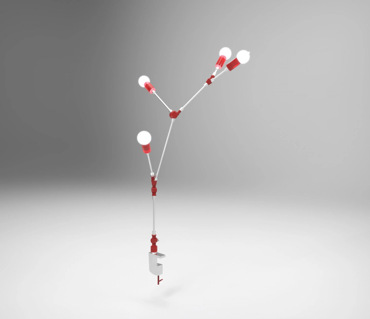 table lamp 3D Model .c4d .max .obj .3ds .fbx .stl .blend