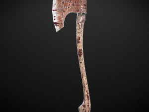 long axe low-poly variant 1 3D Model