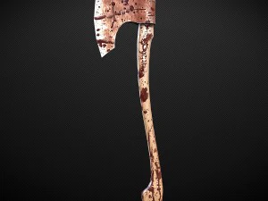 long axe low-poly variant 1 3D Model