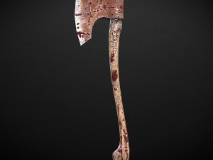 ロングアックス ローポリ バリアント 1 3Dモデル