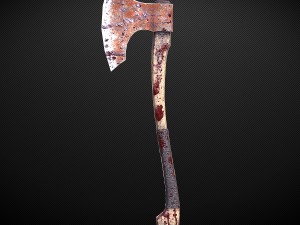 long axe low-poly variant 2 Modelo 3D