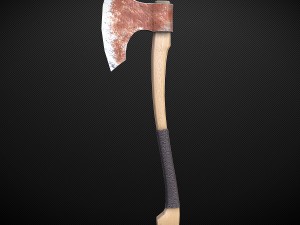 long axe low-poly variant 2 Modelo 3D