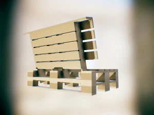 pallet sofa 3D Model