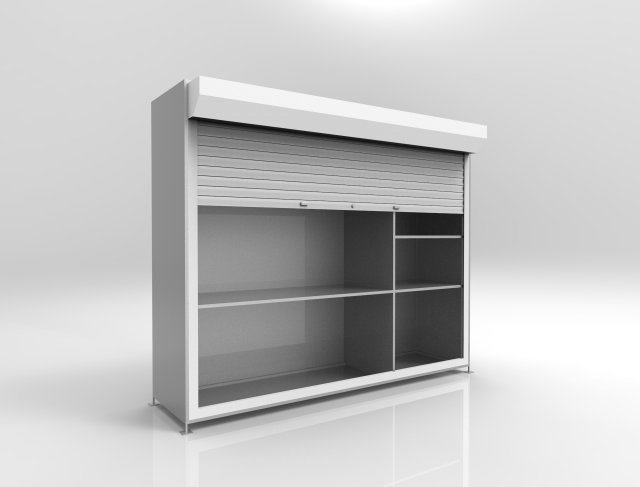 metal rack Modelo 3D .c4d .max .obj .3ds .fbx .stl .blend
