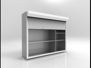 metal rack Modelo 3D