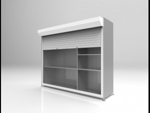 metal rack Modelo 3D