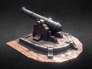 cannon Modello 3D