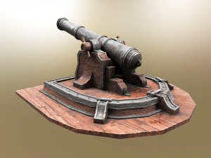 cannon 3D Model