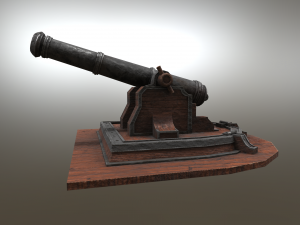cannon 3D Model