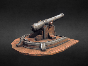 cannon 3D Model