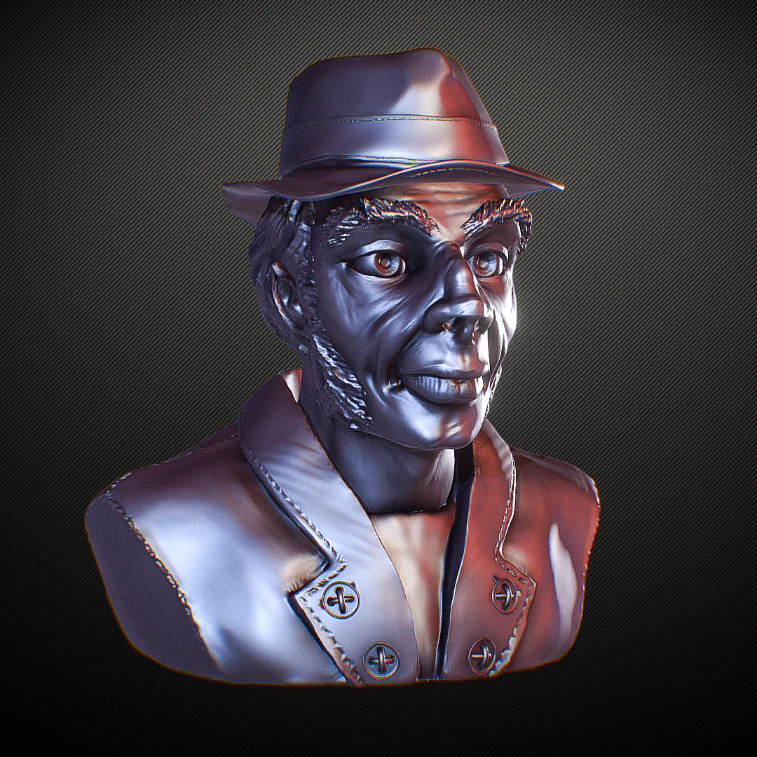 neverwhere 3D Print Model .c4d .max .obj .3ds .fbx .stl .blend 