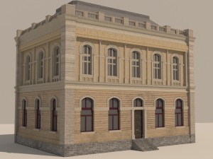 house in neo-renaissance style 3D Model