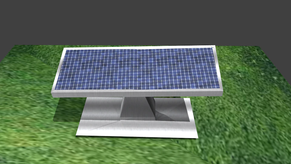 3d solar penal 3D Model .c4d .max .obj .3ds .fbx .stl .blend 