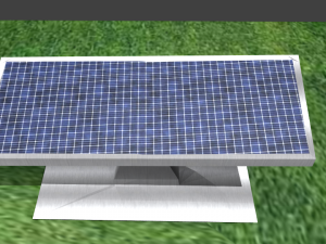 3d solar penal Modelo 3D