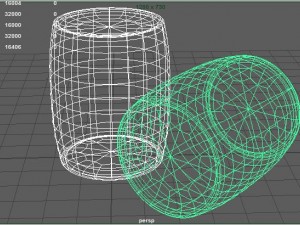 wooden barrel Modelo 3D
