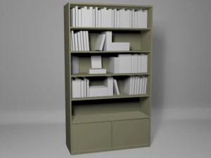 bookshelf 3D Model