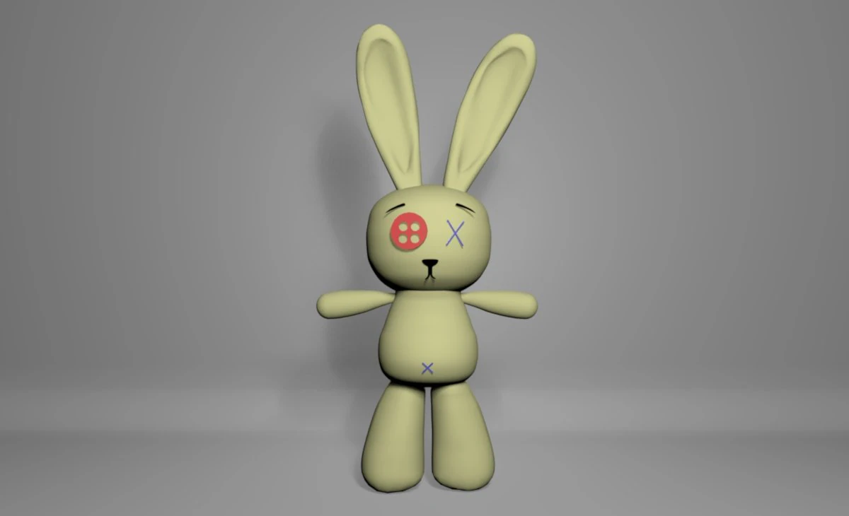 bunny 3D Model .c4d .max .obj .3ds .fbx .stl .blend 
