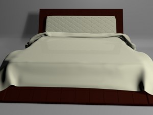 deluxe bed 3Dモデル