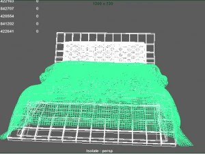 deluxe bed 3D Model