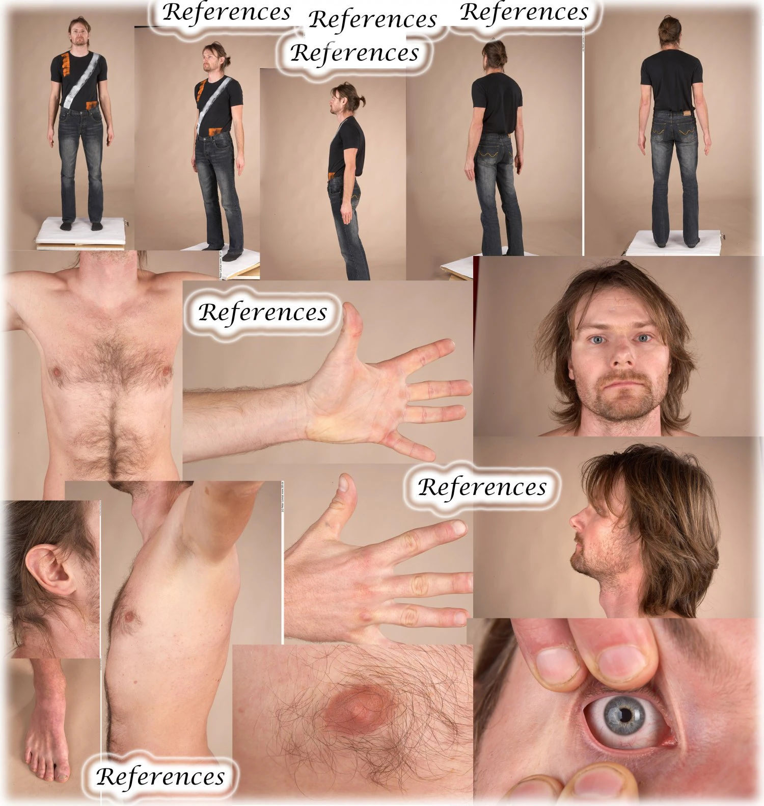reference models ignacio CG Textures .c4d .max .obj .3ds .fbx .stl .blend 