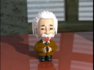 einstein 3D Print Model