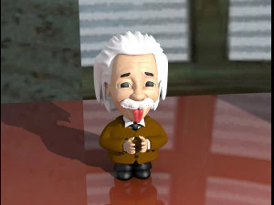 einstein 3D Print Model