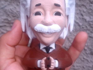 einstein 3D Print Model