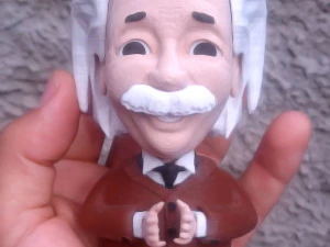 einstein 3D Print Model