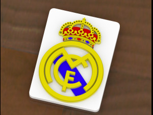 real madrid shield to print and assemble 3D 프린트 모델