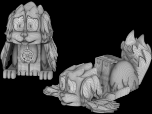 TRANSFORMABLE LUCKY PUPPY 3D 프린트 모델
