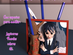 MERLINA VERSIN ANIME 3D Print Model
