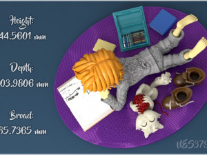 CHILDRENS READING Model Cetak 3D