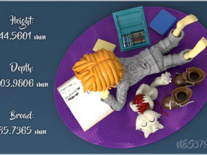 CHILDRENS READING 3D Print Model