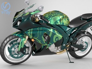 motorcycle 3D-Modell