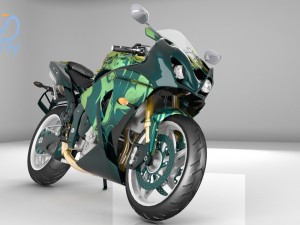 motorcycle 3D-Modell