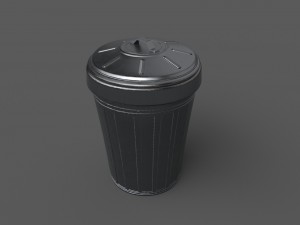 trash can new Modelo 3D