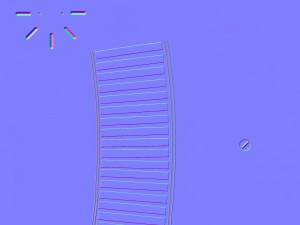 trash can open low poly Modèle 3D