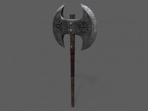 axe lowpoly 3D Модель