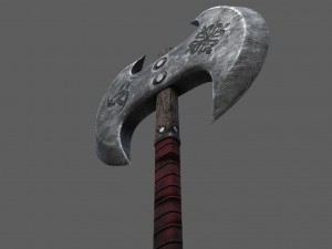 axe lowpoly 3Dモデル