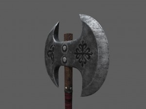 axe lowpoly 3Dモデル