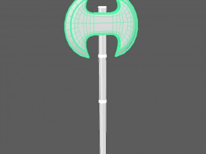 axe lowpoly 3Dモデル
