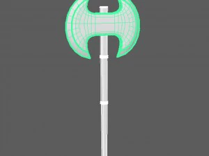 axe lowpoly 3D Model