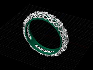wedding ring Modèle 3D