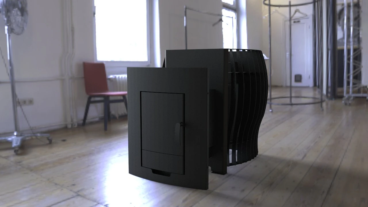 oven bath standard 16 3D Print Model .c4d .max .obj .3ds .fbx .stl .blend 