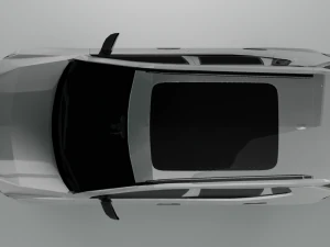 3D Low Poly - Jeep Compass model 3D Model