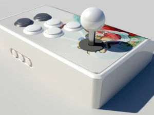 arcade stick 3D Model