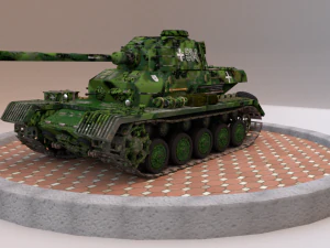 四号坦克 3D 模型