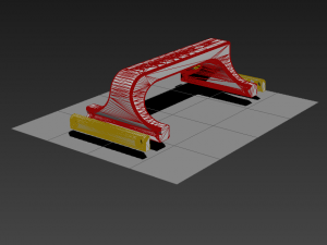 grinding machine 3D 打印模型